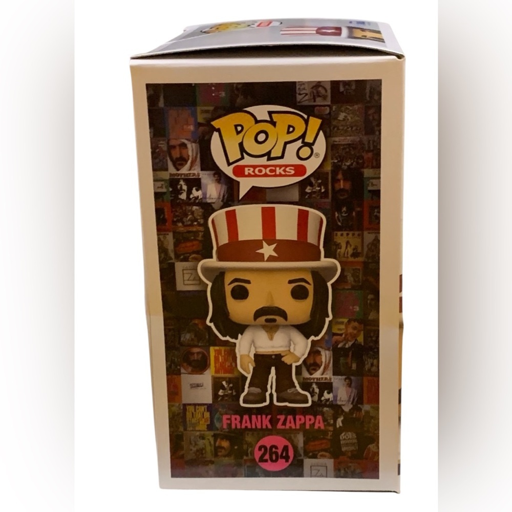 Funko Pop! Rocks, Frank Zappa Rock Musician Vinyl Figure # (264) - Picture 5 of 7
